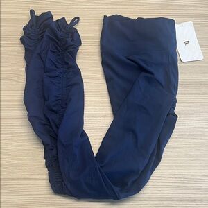 NWT Fabletics Cashel Foldover Powerform High Waisted Leggings - M